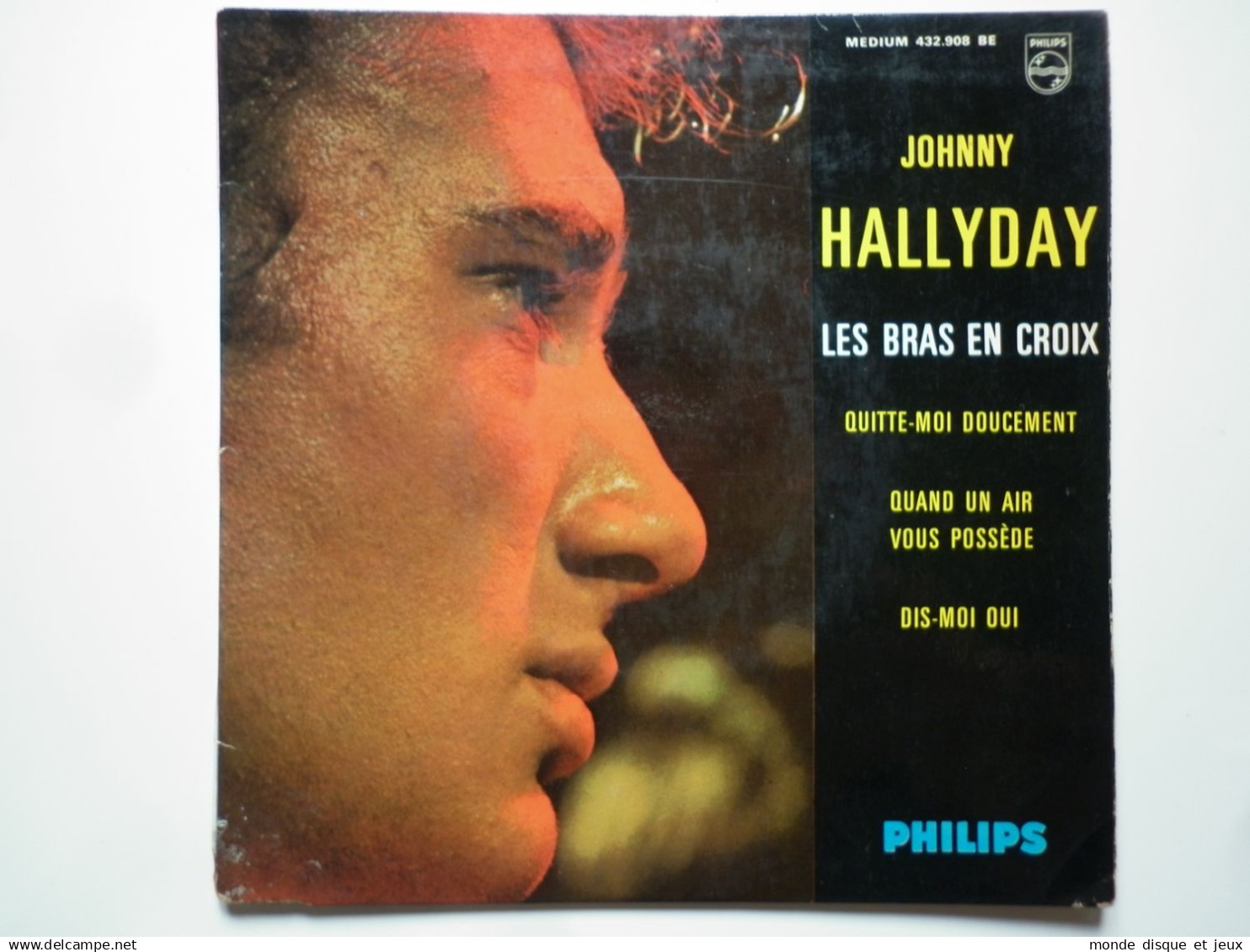 Johnny Hallyday 45Tours EP Vinyle Les Bras En Croix - 45 Rpm - Maxi-Singles