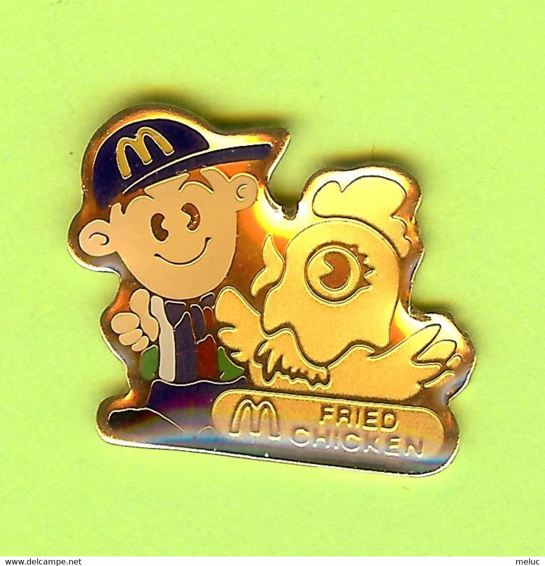 Pin's Mac Do McDonald's Équipier Fried Chicken (Poulet Frit) - 2B22 - McDonald's