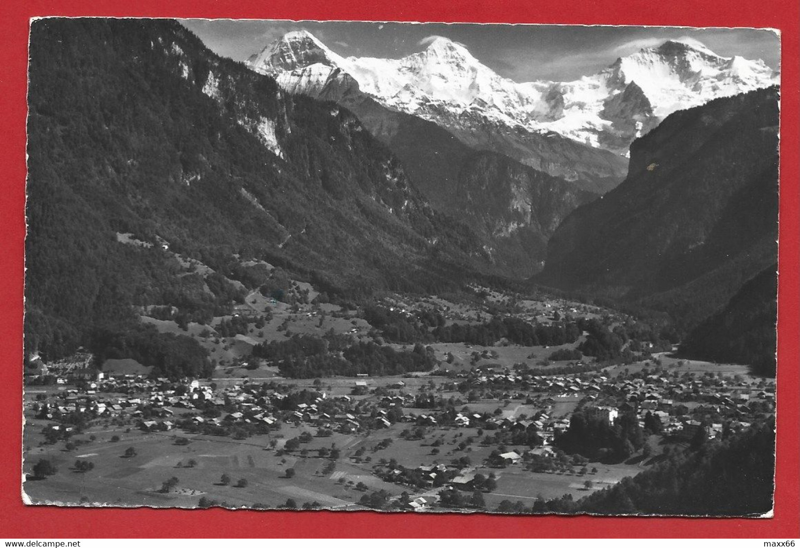 CARTOLINA VG SVIZZERA - WILDERSWIL - Eiger Munch Und Jungfrau - 9 X 14 - 195? - Wilderswil