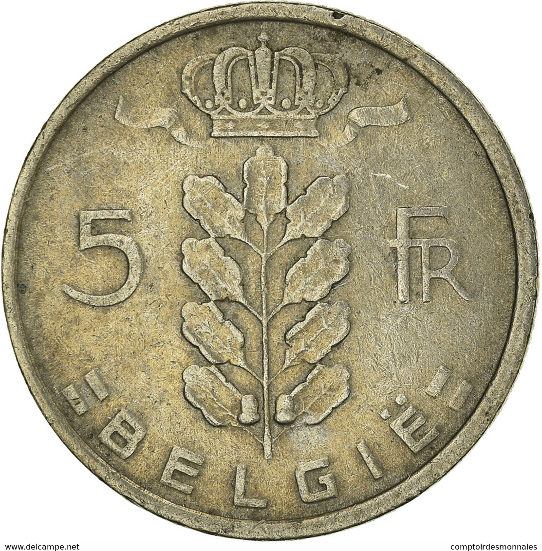 Monnaie, Belgique, 5 Francs, 5 Frank, 1949 - 5 Francs