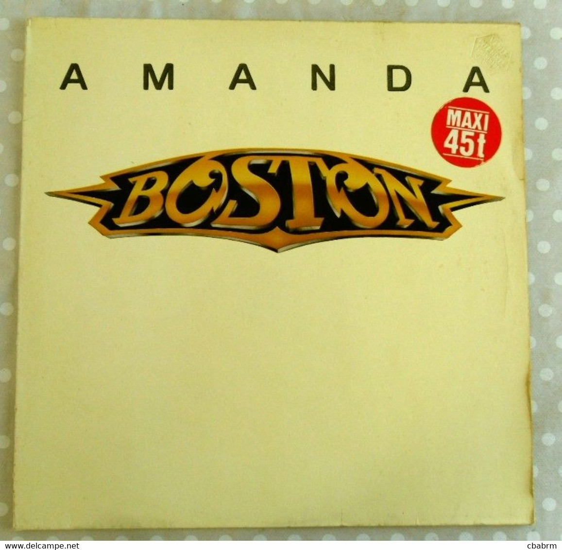 MAXI 45 TOURS BOSTON AMANDA 1986 MCA 258554-0 - 12" - 45 Rpm - Maxi-Single