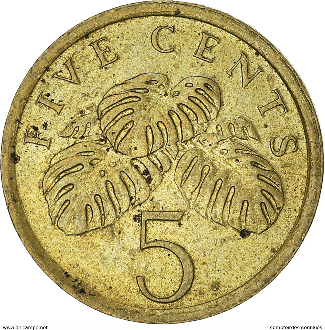 Monnaie, Singapour, 5 Cents, 1987 - Singapour