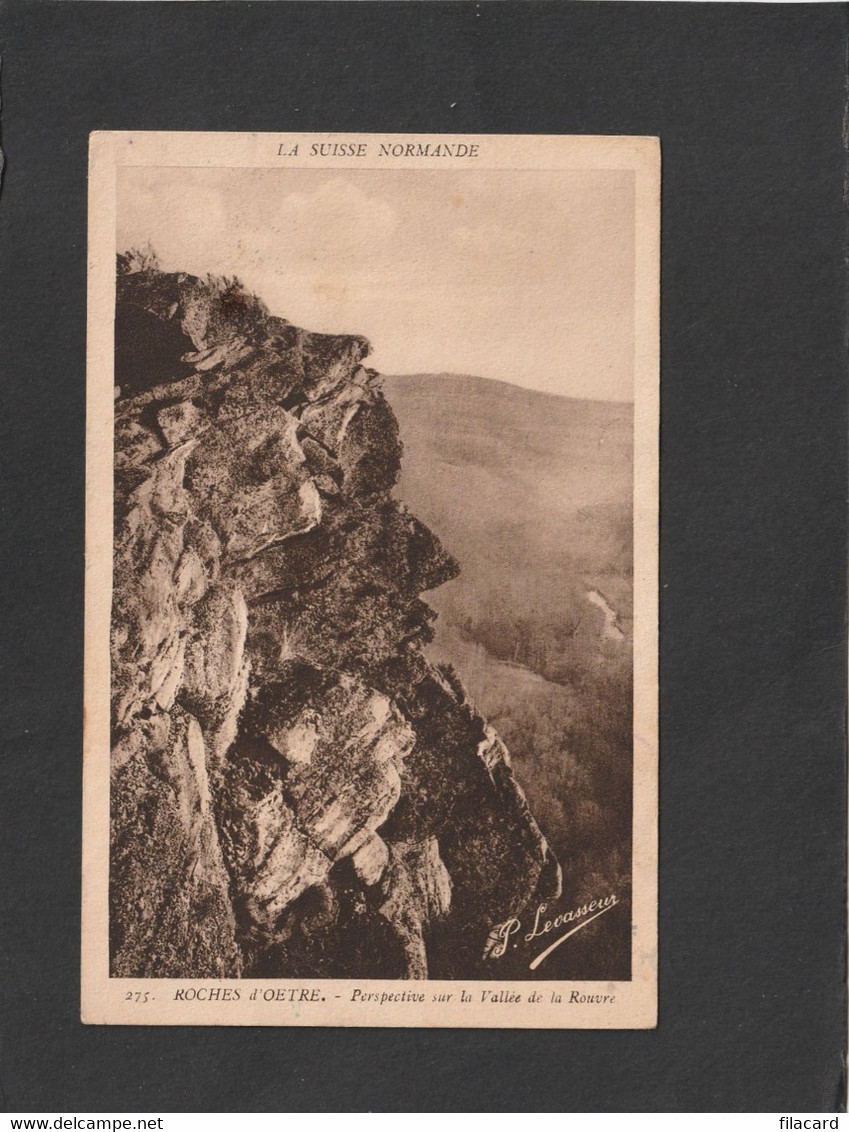 108918        Francia,   Roches  D"Oetre,  Perspective  Sur  La  Vallee  De La  Rouvre,  VGSB - Athis De L'Orne