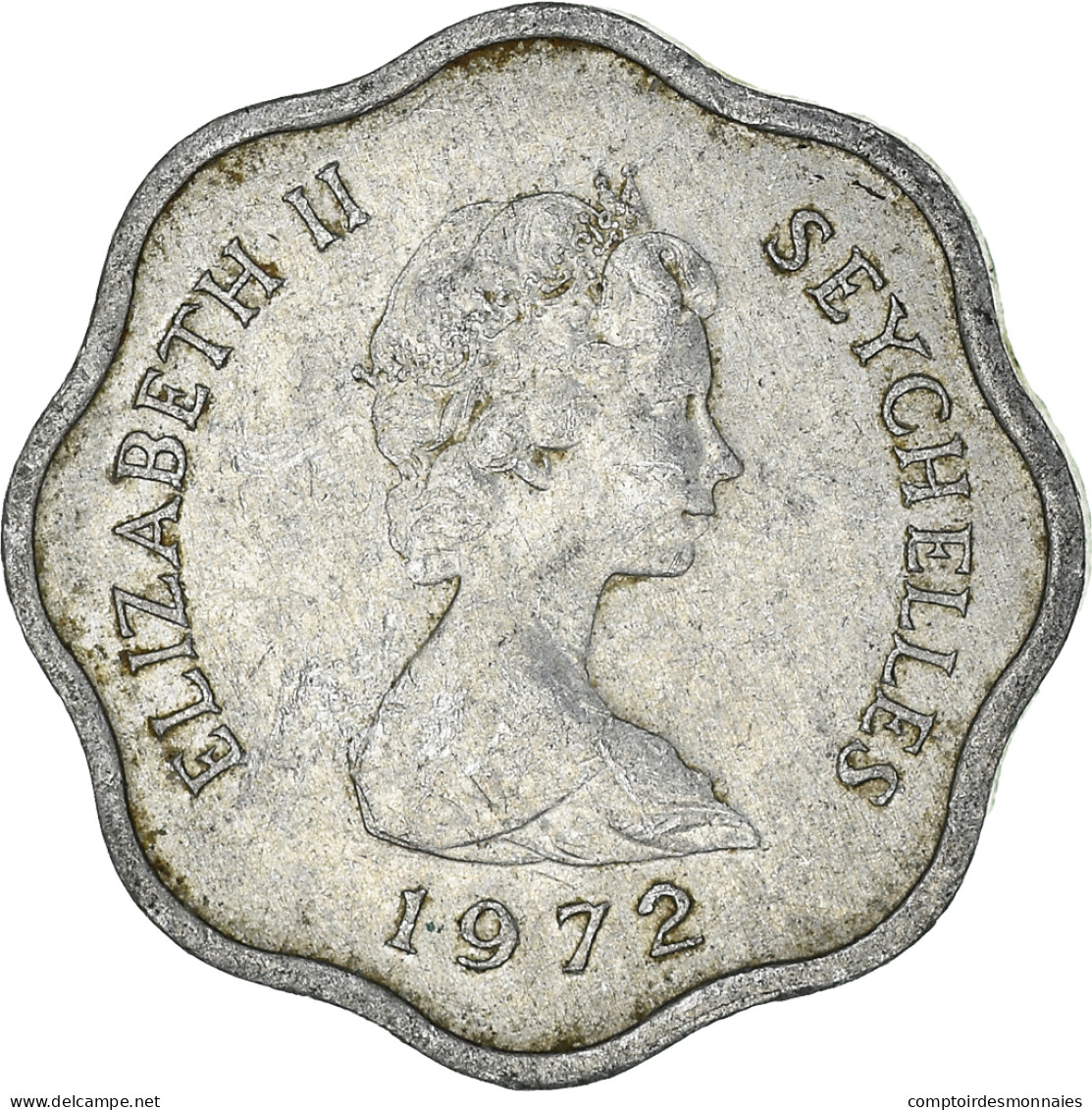 Monnaie, Seychelles, 5 Cents, 1972 - Seychelles