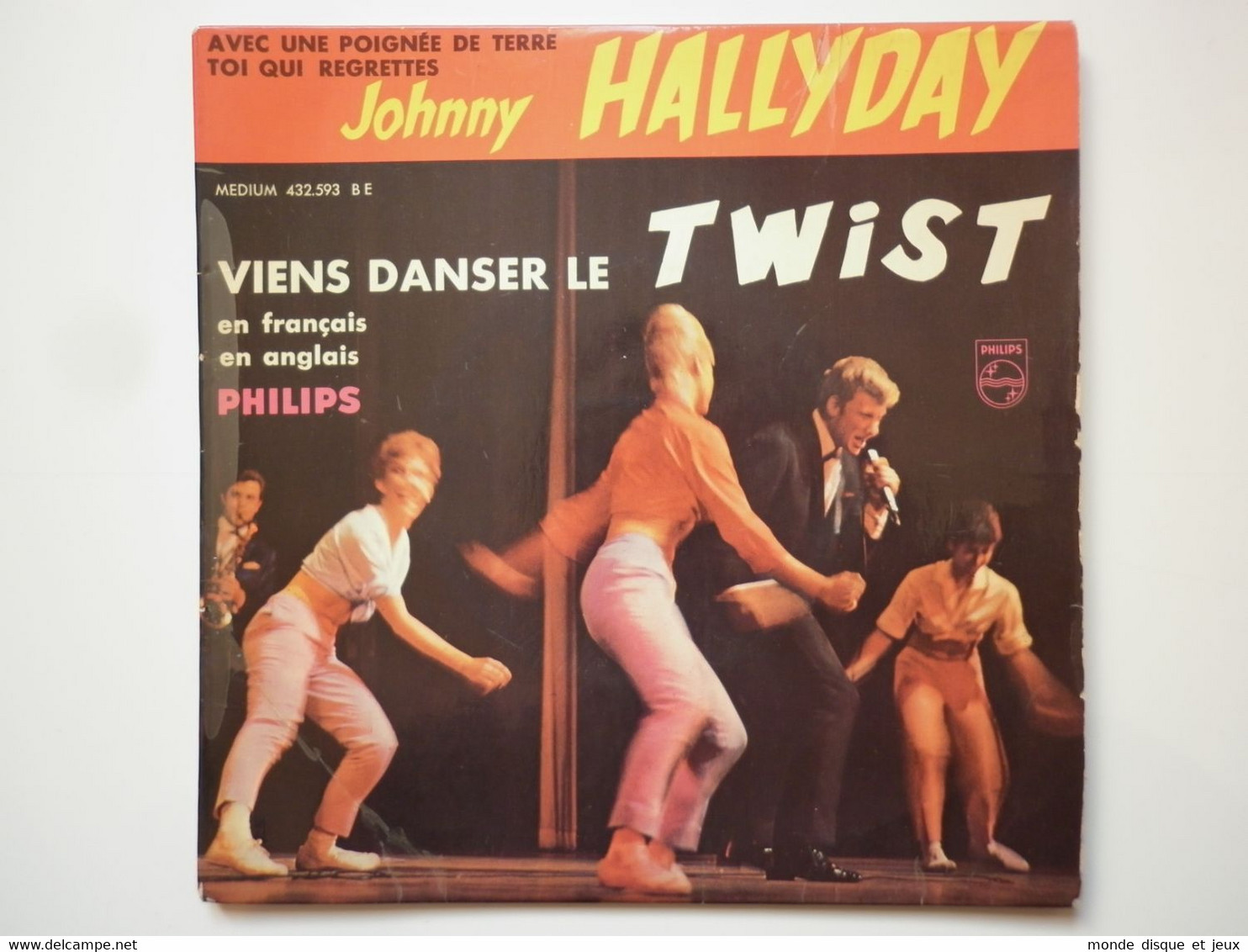 Johnny Hallyday 45Tours EP Vinyle Viens Danser Le Twist - 45 T - Maxi-Single
