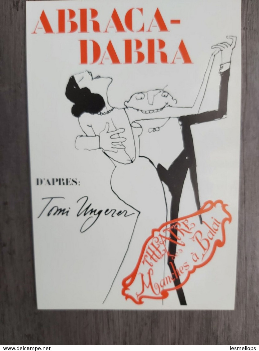 CPM Tomi Ungerer - TRES TRES RARE - ABRACADABRA - 1983 CP 02 - Ungerer