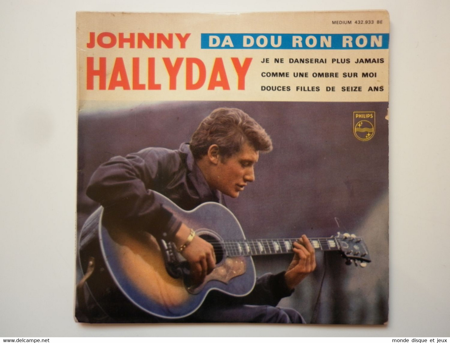 Johnny Hallyday 45Tours EP Vinyle Da Dou Ron Ron - 45 T - Maxi-Single