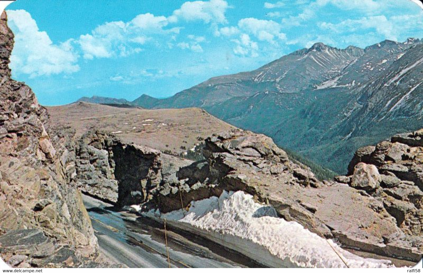 1 AK USA / Colorado * Majestic Long's Peak Im Rocky Mountain National Park * - Rocky Mountains