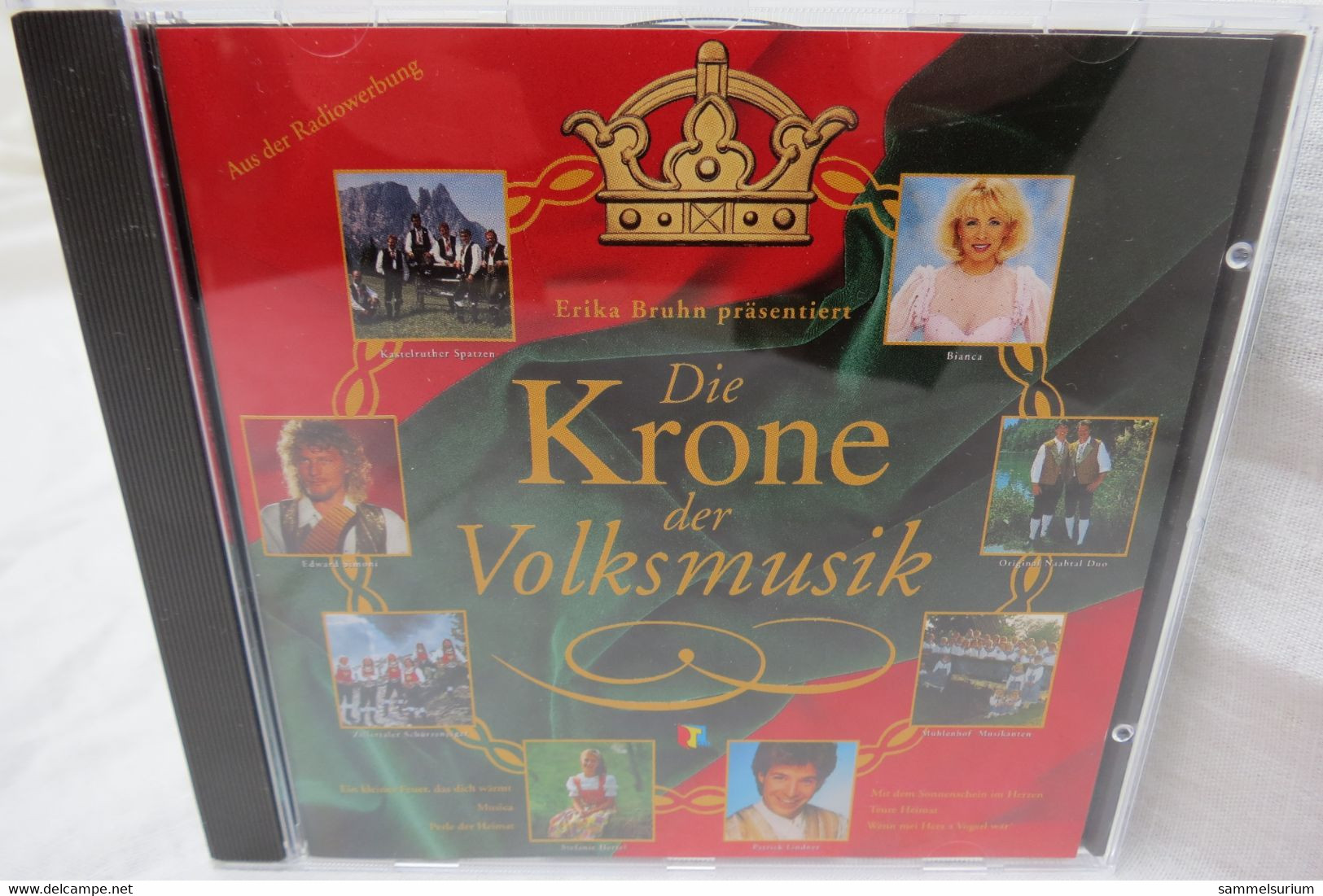 CD "Die Krone Der Volksmusik" Präsentiert Von Erika Bruhn - Andere - Duitstalig