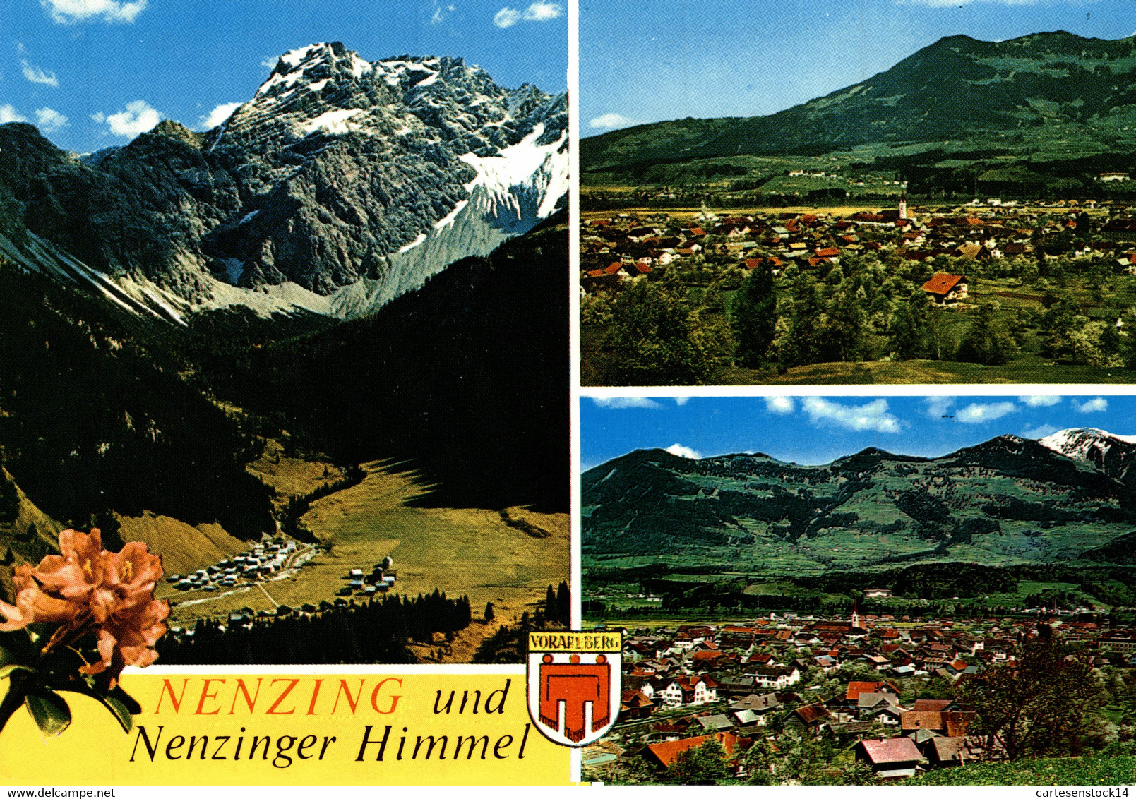 N°21414 Z -cpsm Nenzing -und Nenzinger Himmel- Multivues- - Nenzing