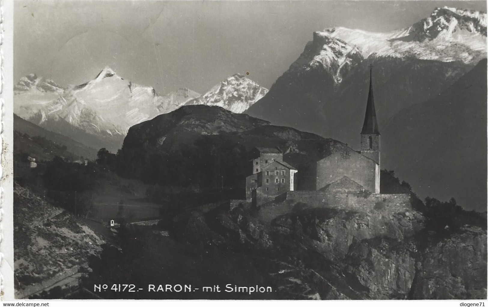 Raron Mit Simplon 1940 - Simplon