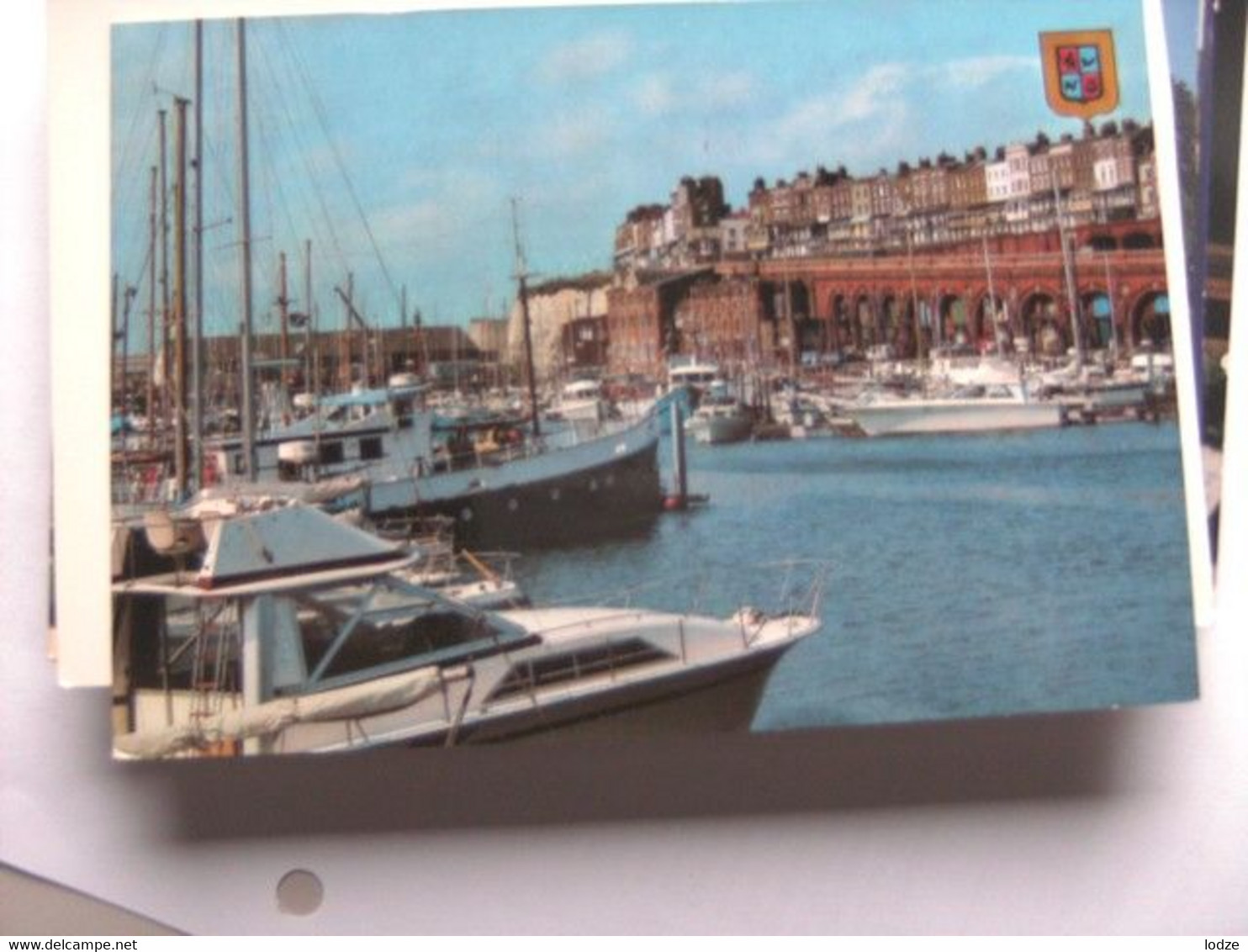 Engeland England Kent Ramsgate Inner Harbour And Zion Hill - Ramsgate