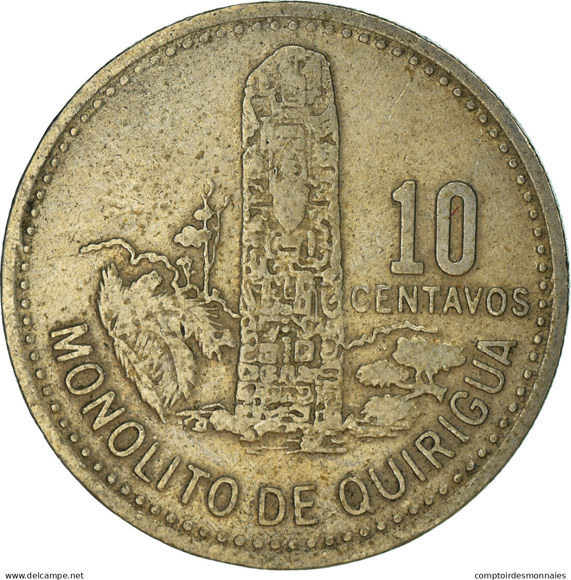 Monnaie, Guatemala, 10 Centavos, 1979 - Guatemala