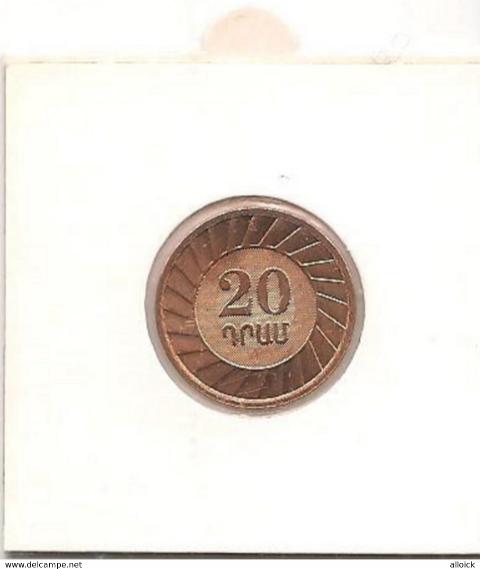 Pièce De 20 Dram  D'Arménie De 2003 - SPL Sous Pochete HB - Voir Scan ! - Armenia