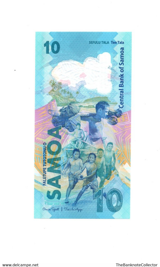 Samoa 10 Tala 2019 Commemorative  Polymer Issue UNCIRCULATED - Samoa