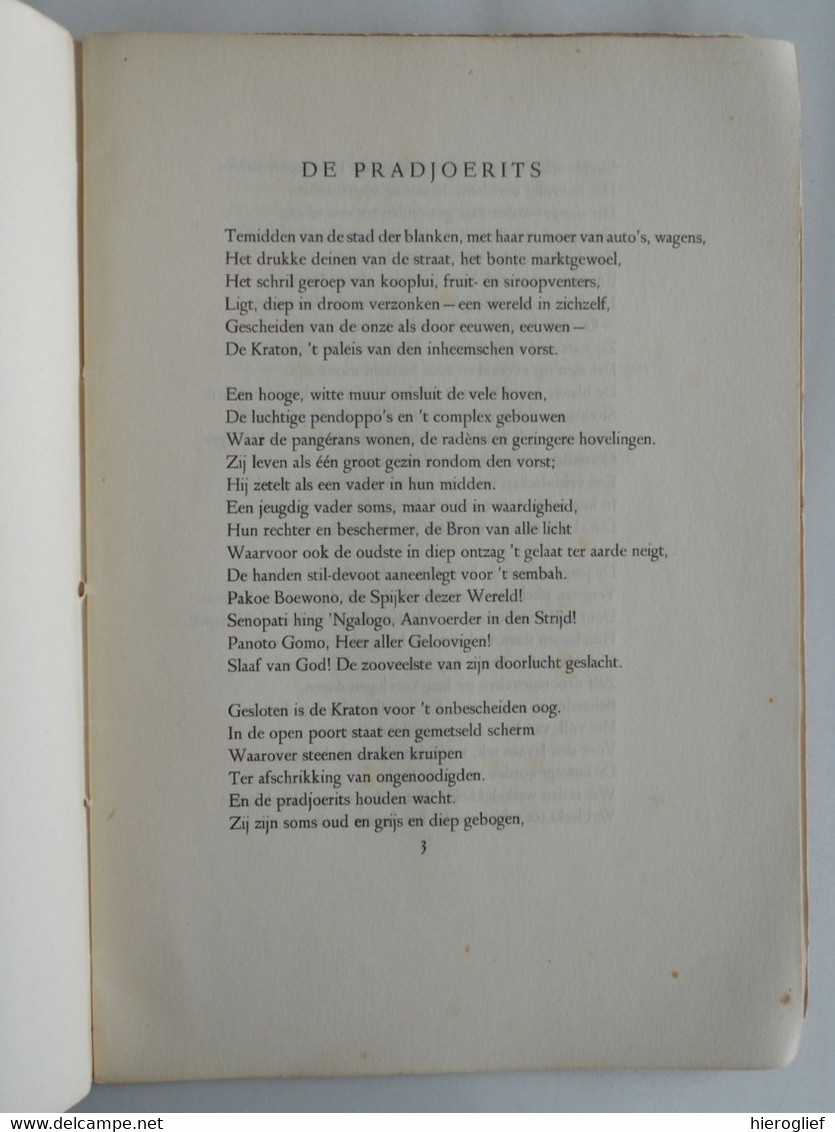 DE KRATER Door Johan Fabricius ° BANDUNG + GLIMMEN - Poëzie