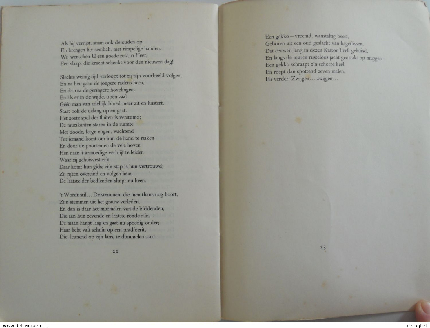 DE KRATER Door Johan Fabricius ° BANDUNG + GLIMMEN - Poetry