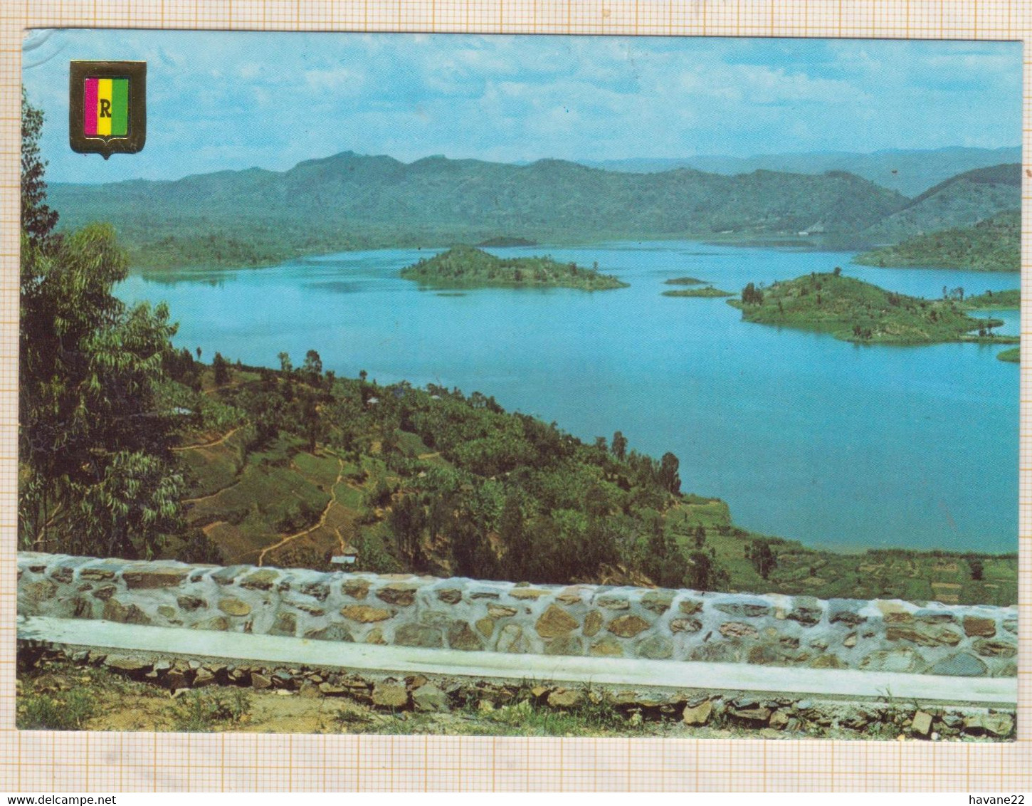 22C230 RWANDA LE LAC RUHONDO - Ruanda