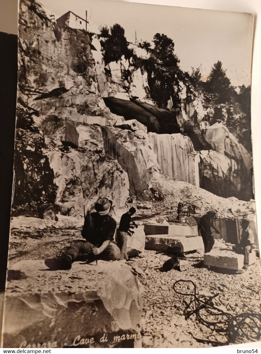 Cartolina Carrara Cave Di Marmo Anni 60 - Carrara