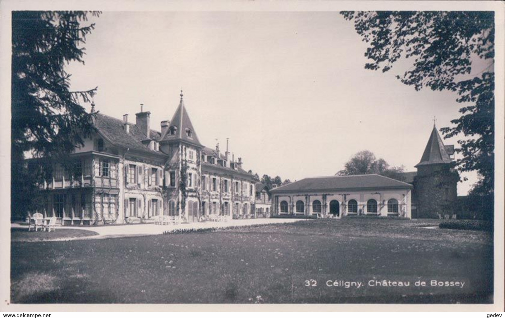 Céligny GE, Château De Bossey (32) - Céligny