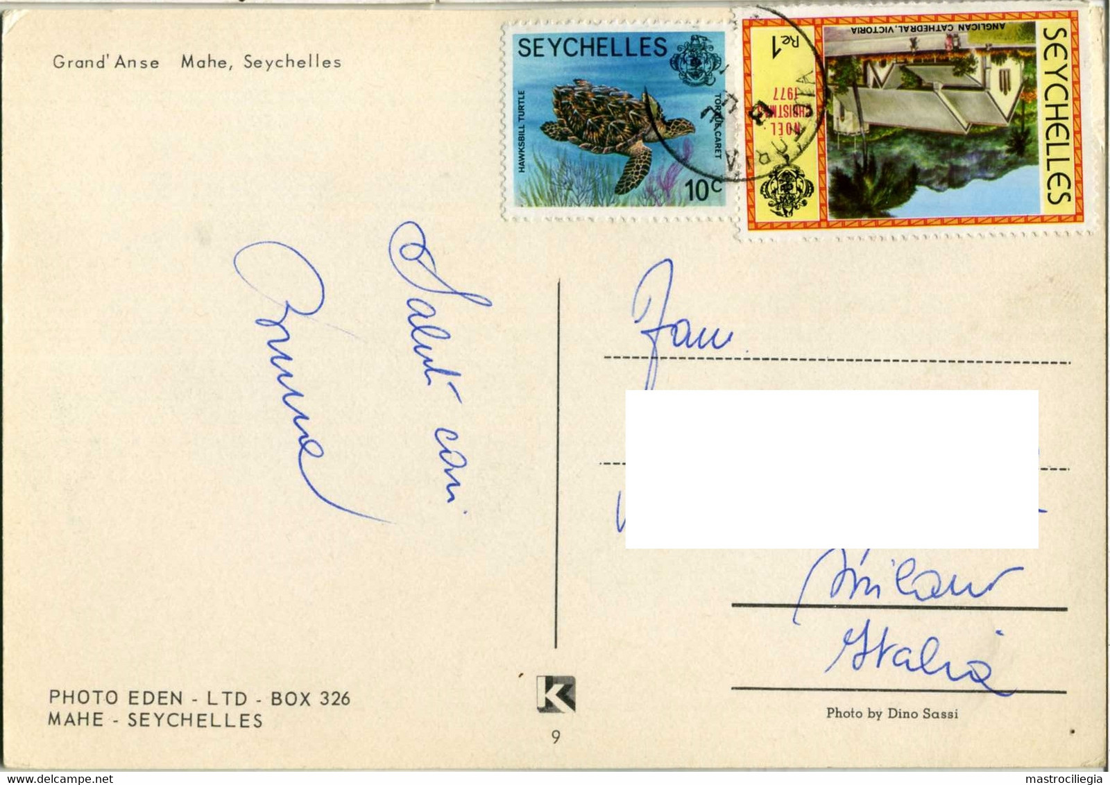 SEYCHELLES  MAHE  Grand'Anse  Nice Stamps - Seychelles