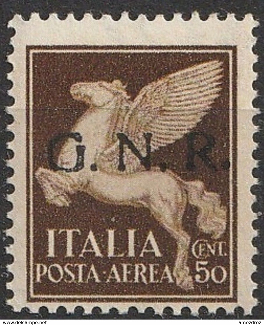 Italie République Sociale 1944 N° PA N° 118 MNH GNR Tirage De Brescia (G9) - Luftpost