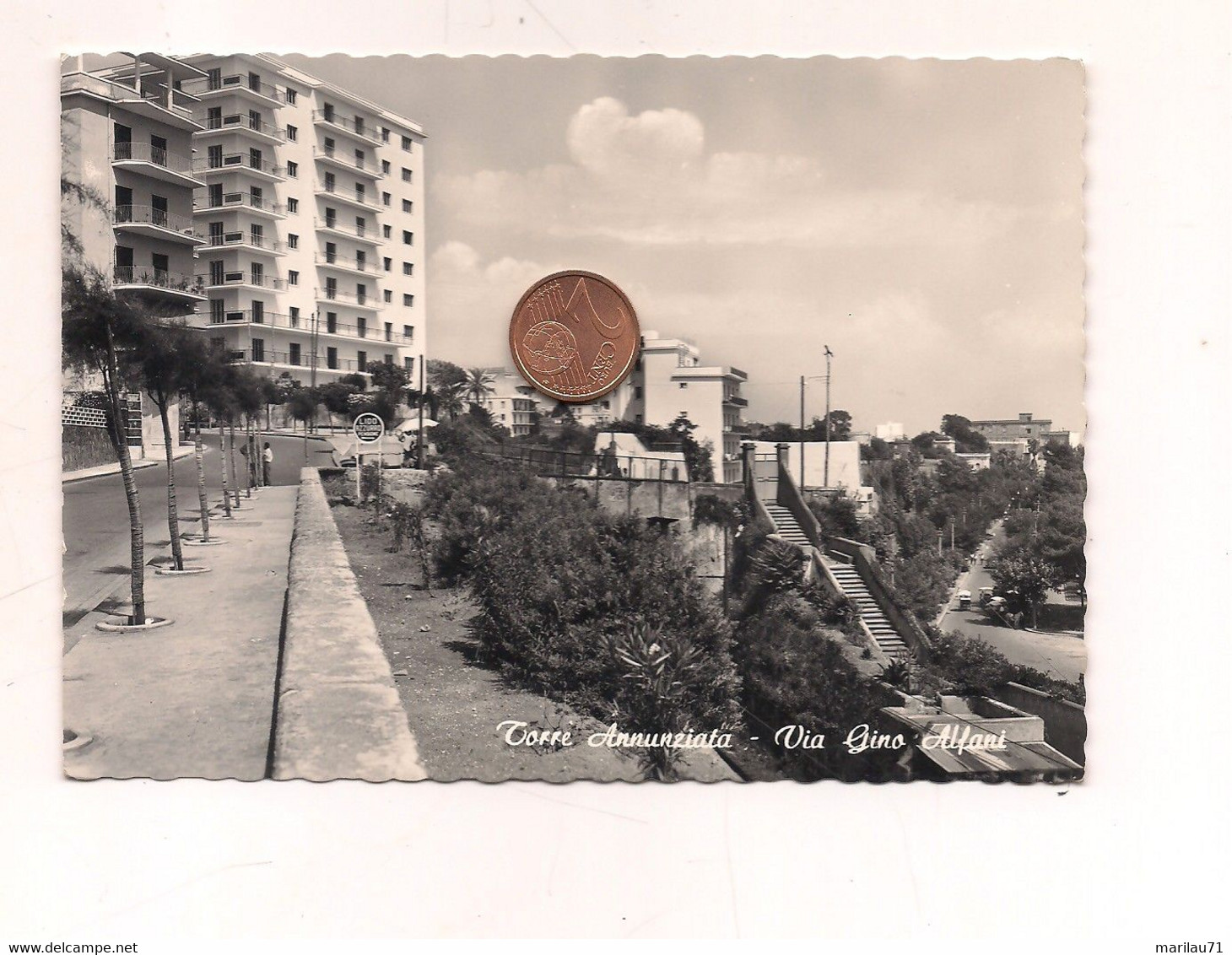 MM1567 Campania TORRE ANNUNZIATA Napoli 1960 Viaggiata - Torre Annunziata