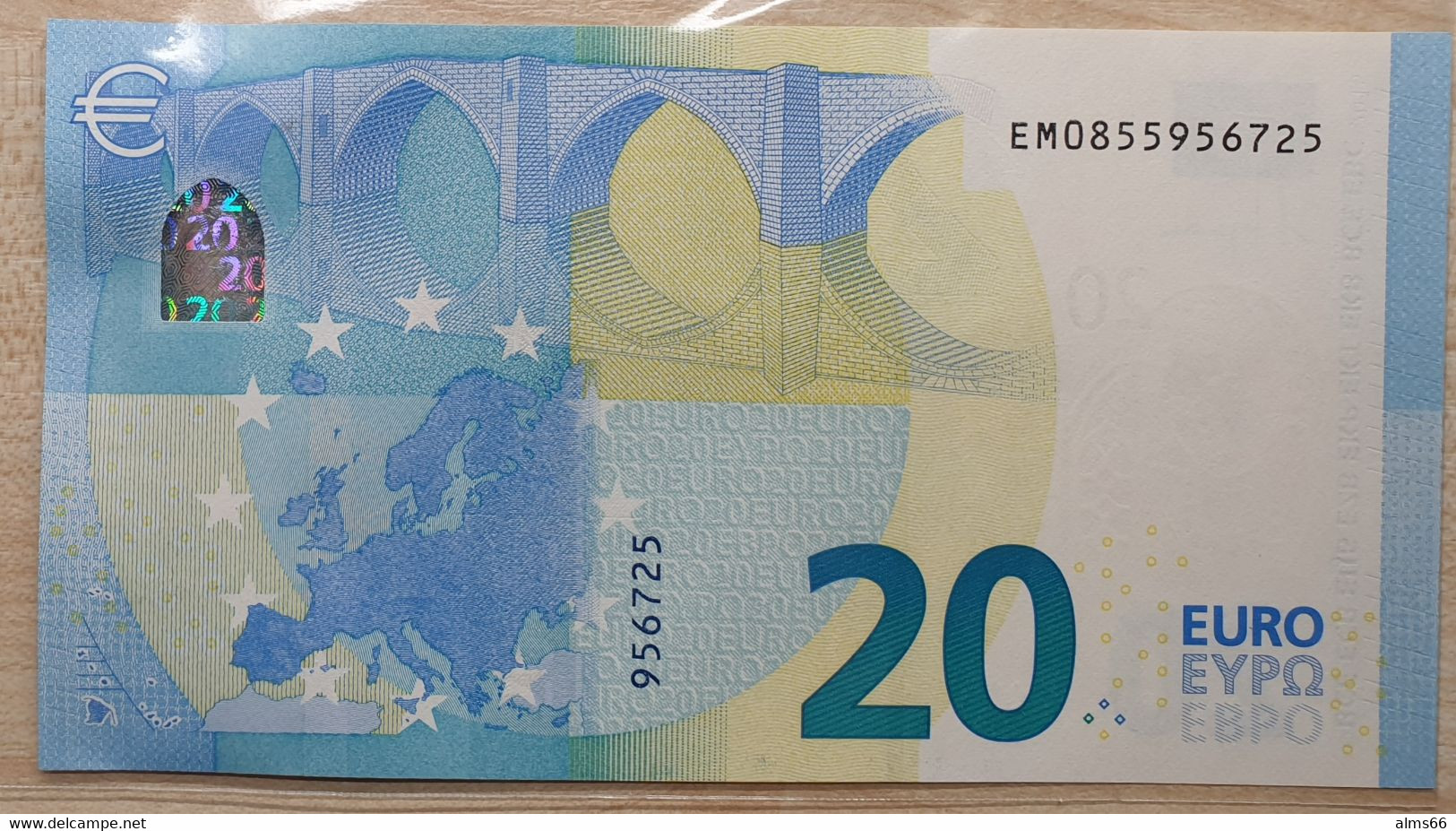 Euronotes 20 Euro 2015  UNC < EM >< E009 > France - Lagarde - 20 Euro