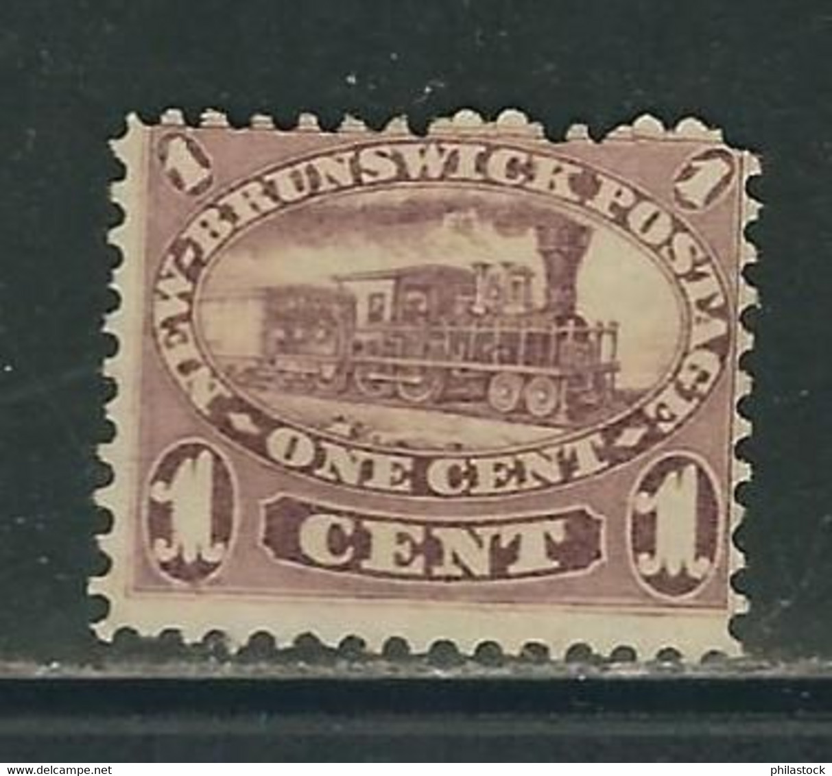 Nouveau-Brunswick N° 4 (*) - Unused Stamps
