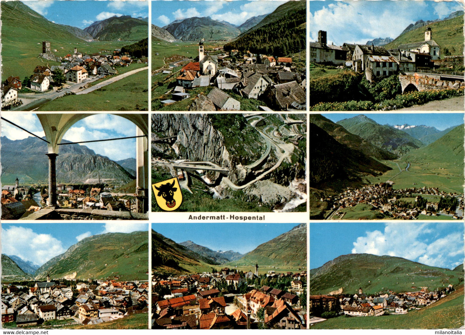 Andermatt - Hospental - 9 Bilder (2216) * 8. 7. 1967 - Hospental