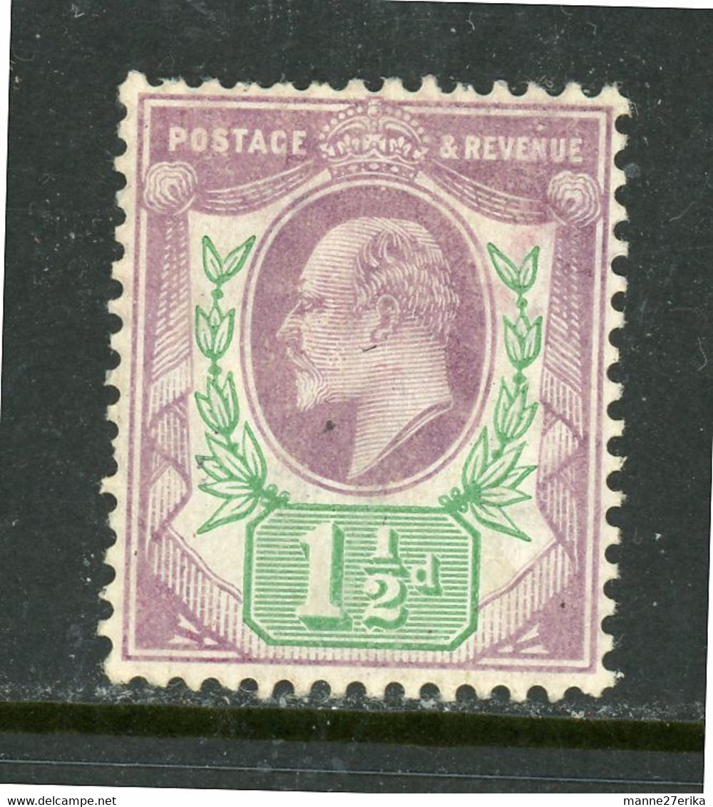 -GB-1902-11- "King Edward VII" MH (*) - Unused Stamps