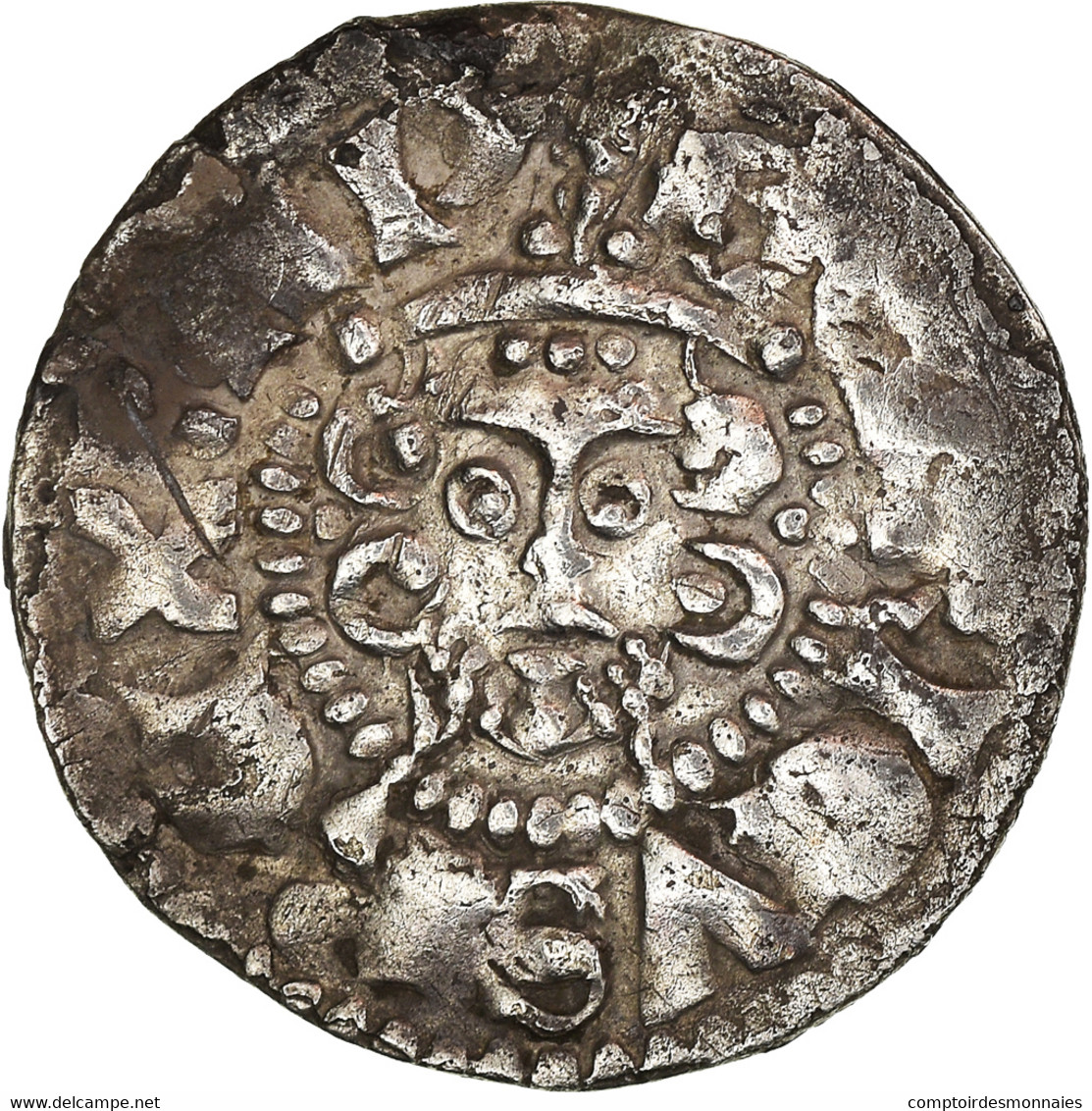 Monnaie, Grande-Bretagne, Henry III, Penny, Nicole, 1248-1250, Londres, TTB - 1066-1485 : Bas Moyen-Age