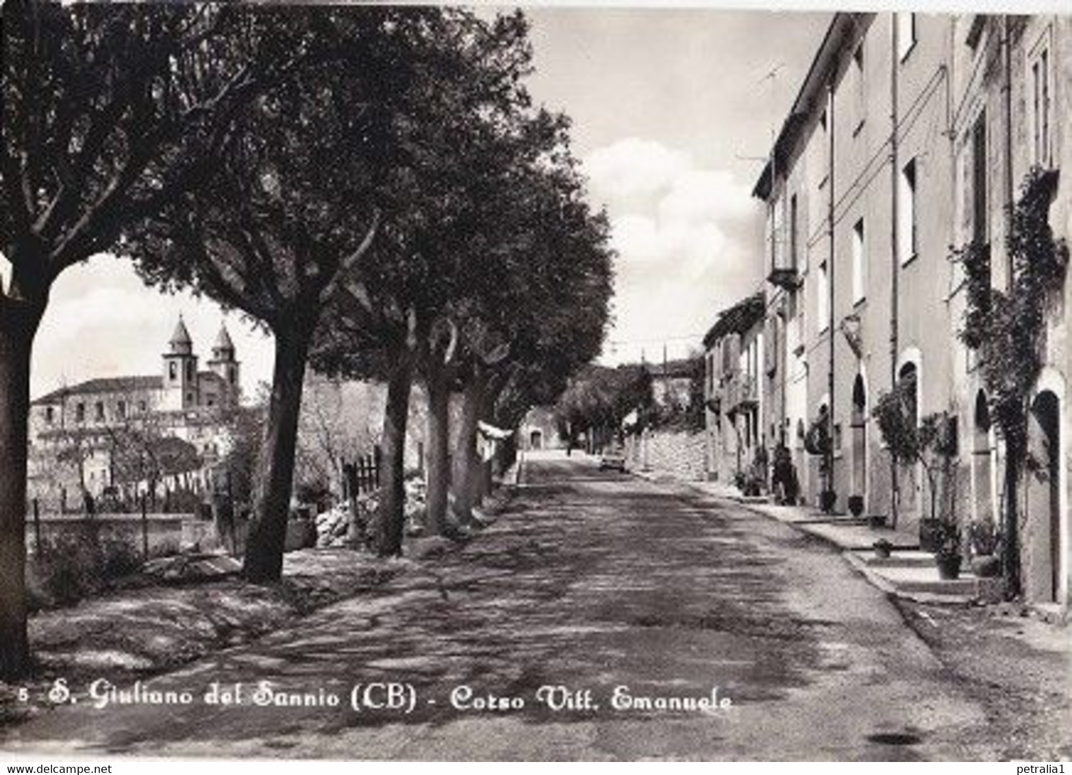 Mol 5016 -  San Giuliano Del Sannio – Corso Vittorio Emanuele - Sonstige & Ohne Zuordnung