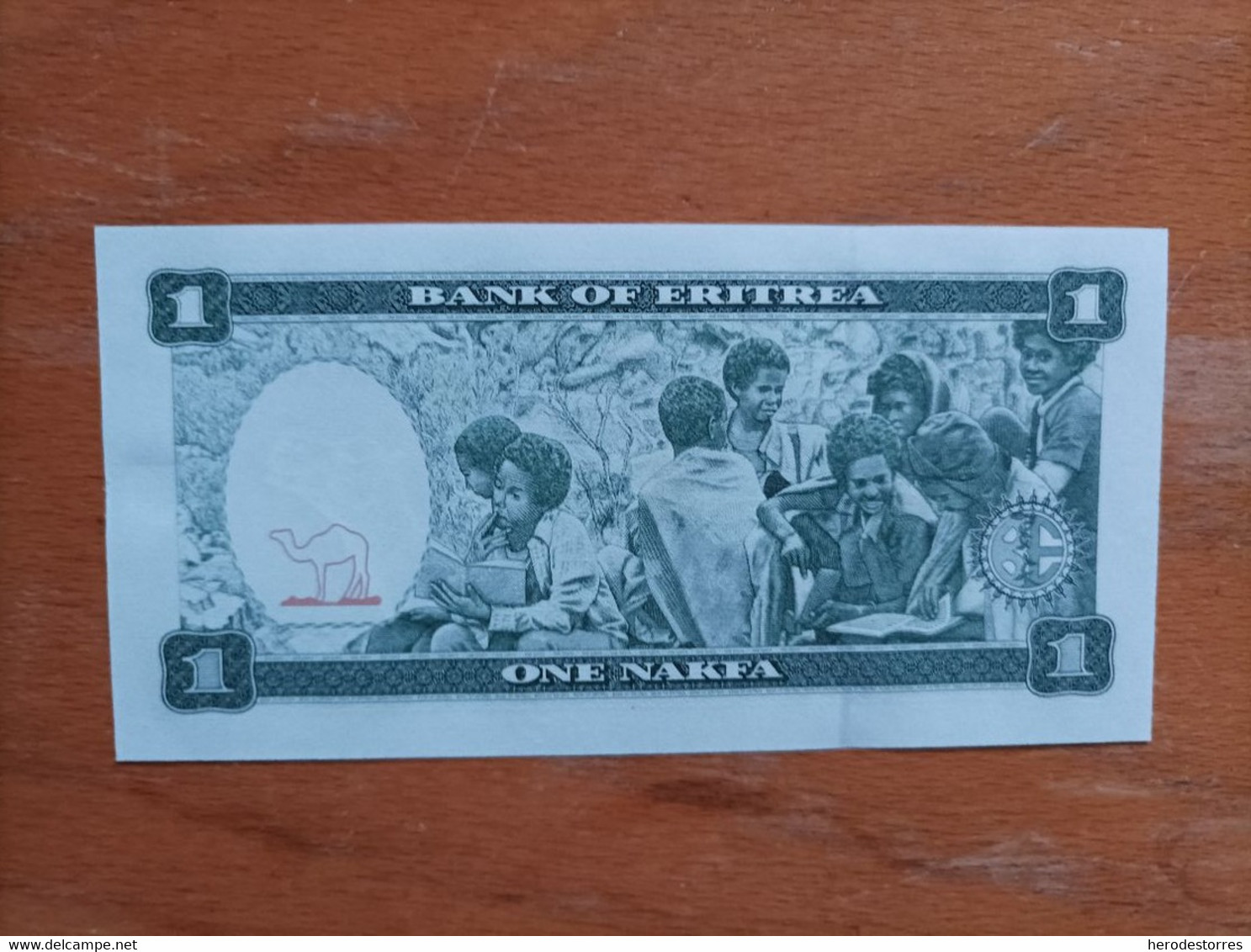 Billete De Eritrea De 1 Nakfa, Año 1997, Uncirculated - Erythrée