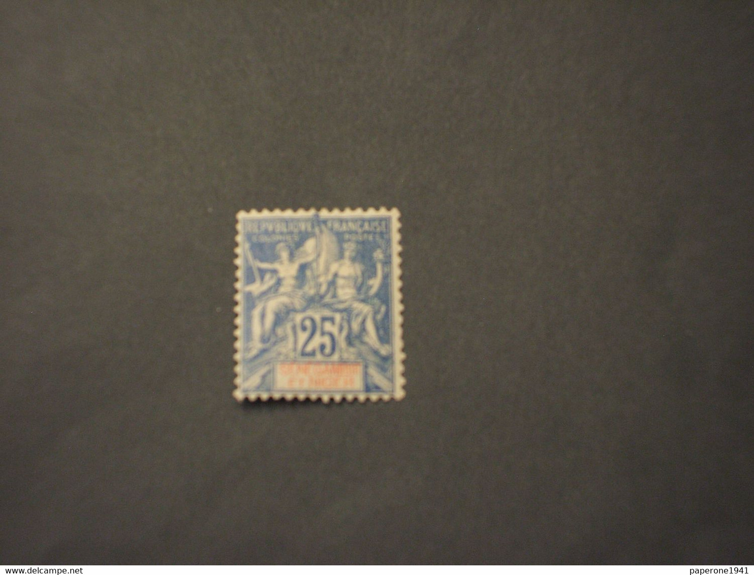 SENEGAMBIA E NIGER - 1903 ALLEGORIA  25 C. - NUOVO(+) - Unused Stamps