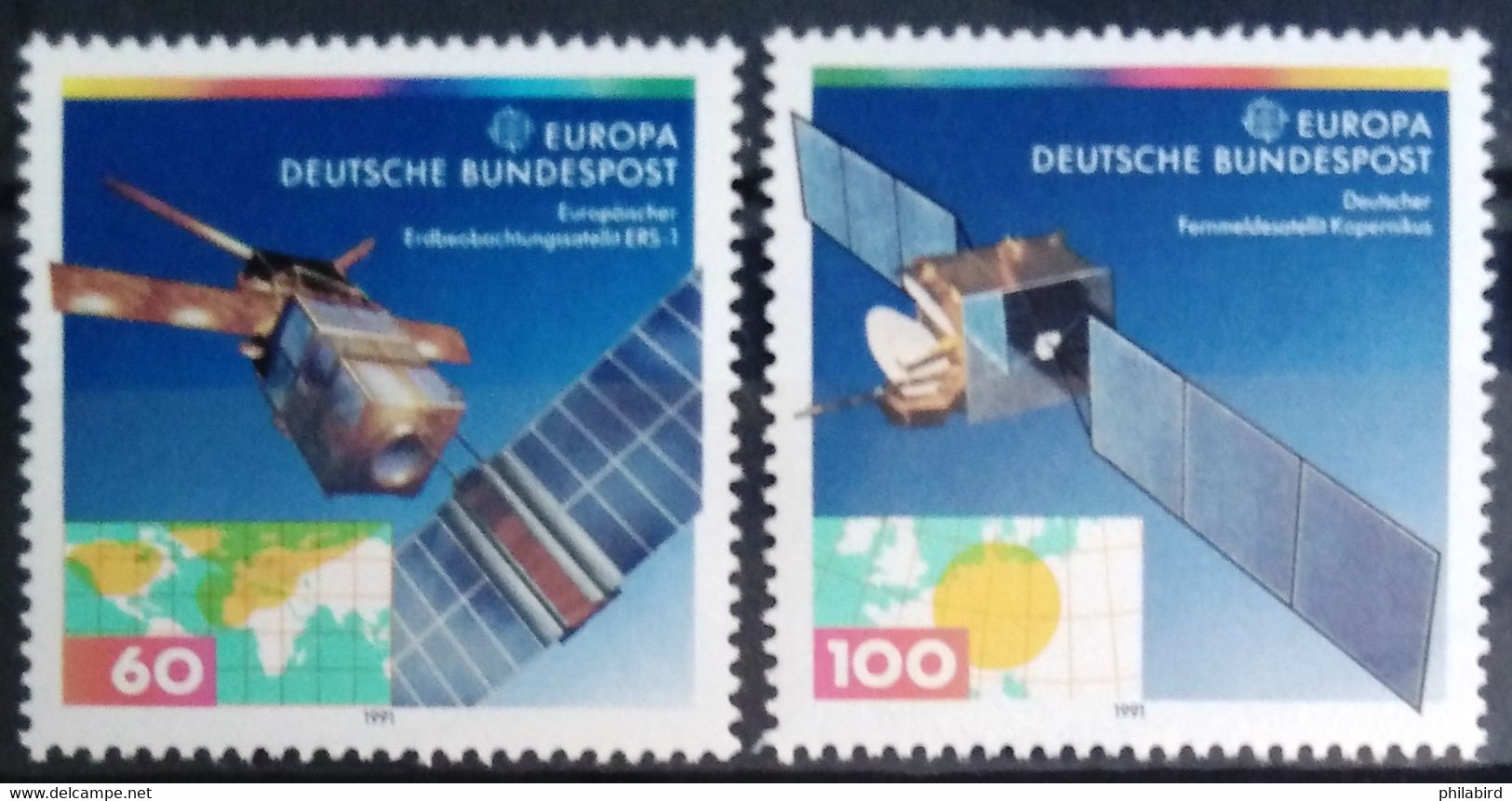 EUROPA 1991 - ALLEMAGNE                    N° 1358/1359                        NEUF** - 1991