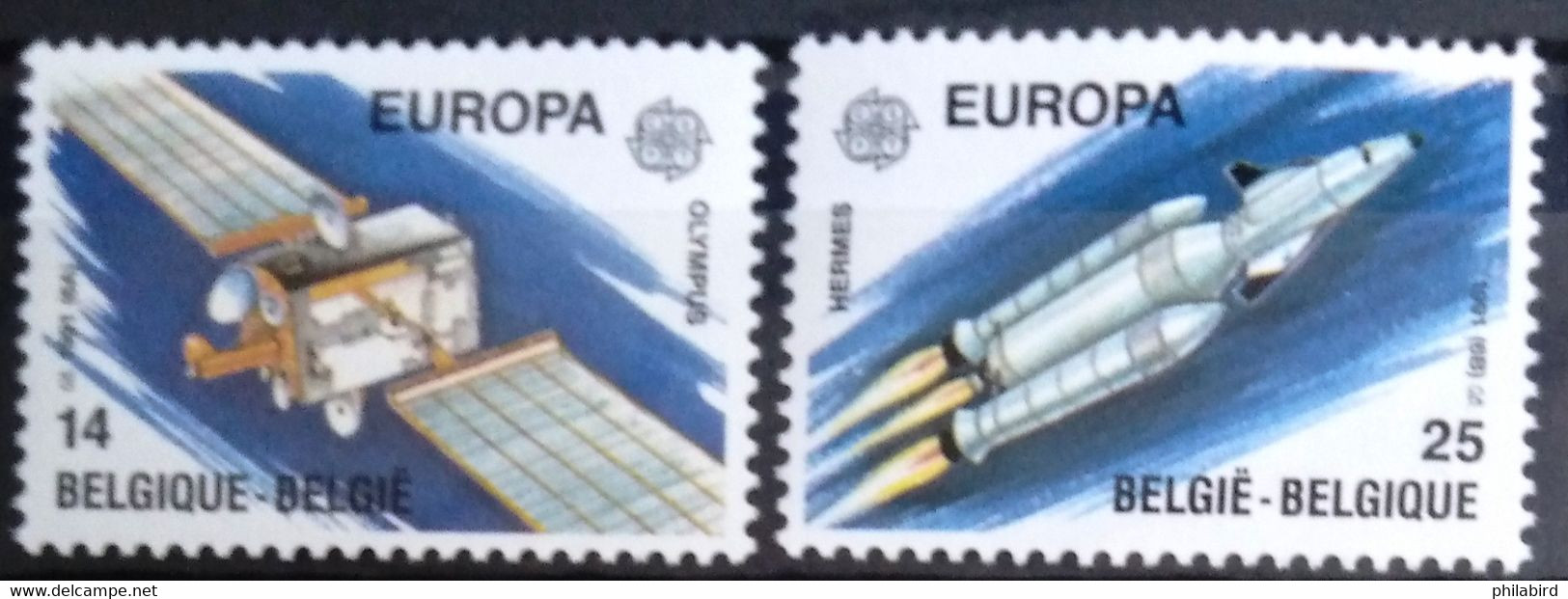 EUROPA 1991 - BELGIQUE                    N° 2406/2407                        NEUF** - 1991