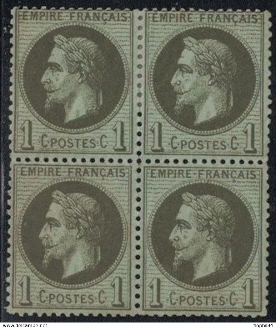 EMPIRE - N°25 - BLOC DE 4 - NEUF SANS GOMME - CHARNIERE - COTE 380€ - Sonstige & Ohne Zuordnung