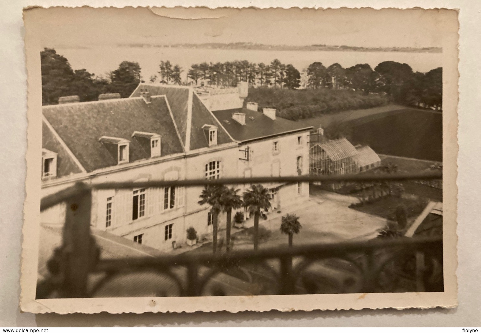 Île De Berder - Larmor Baden - Photo Ancienne - La Maison De Repos - Larmor-Plage