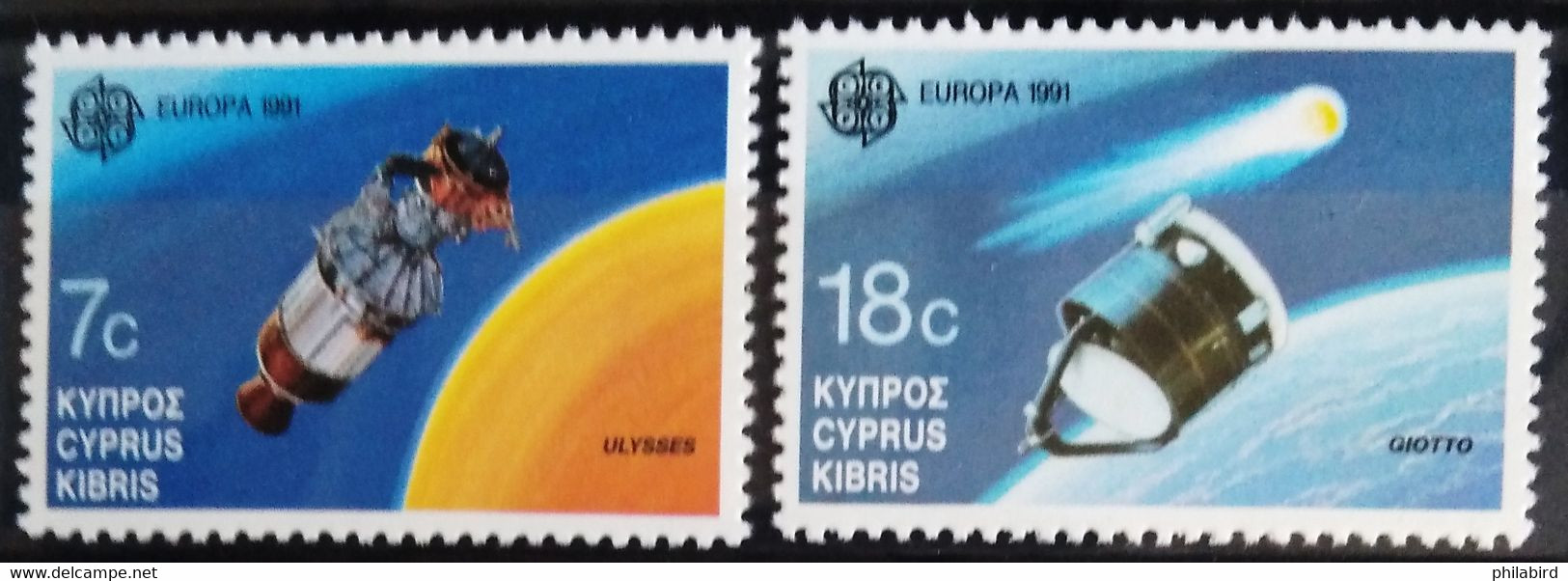 EUROPA 1991 - CHYPRE                    N° 770/771                        NEUF** - 1991