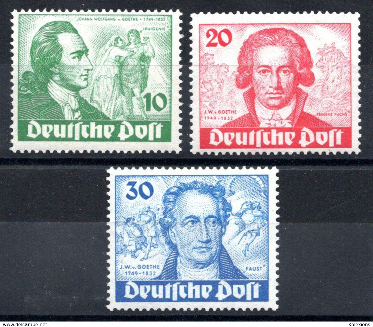 YT N° 51 à 53 - Neufs ** - MNH - Cote 400,00 € - Unused Stamps