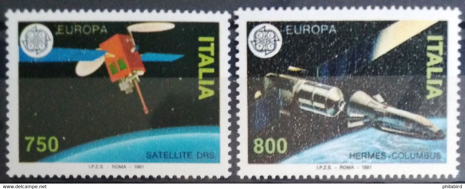 EUROPA 1991 - ITALIE                   N° 1912/1913                       NEUF** - 1991