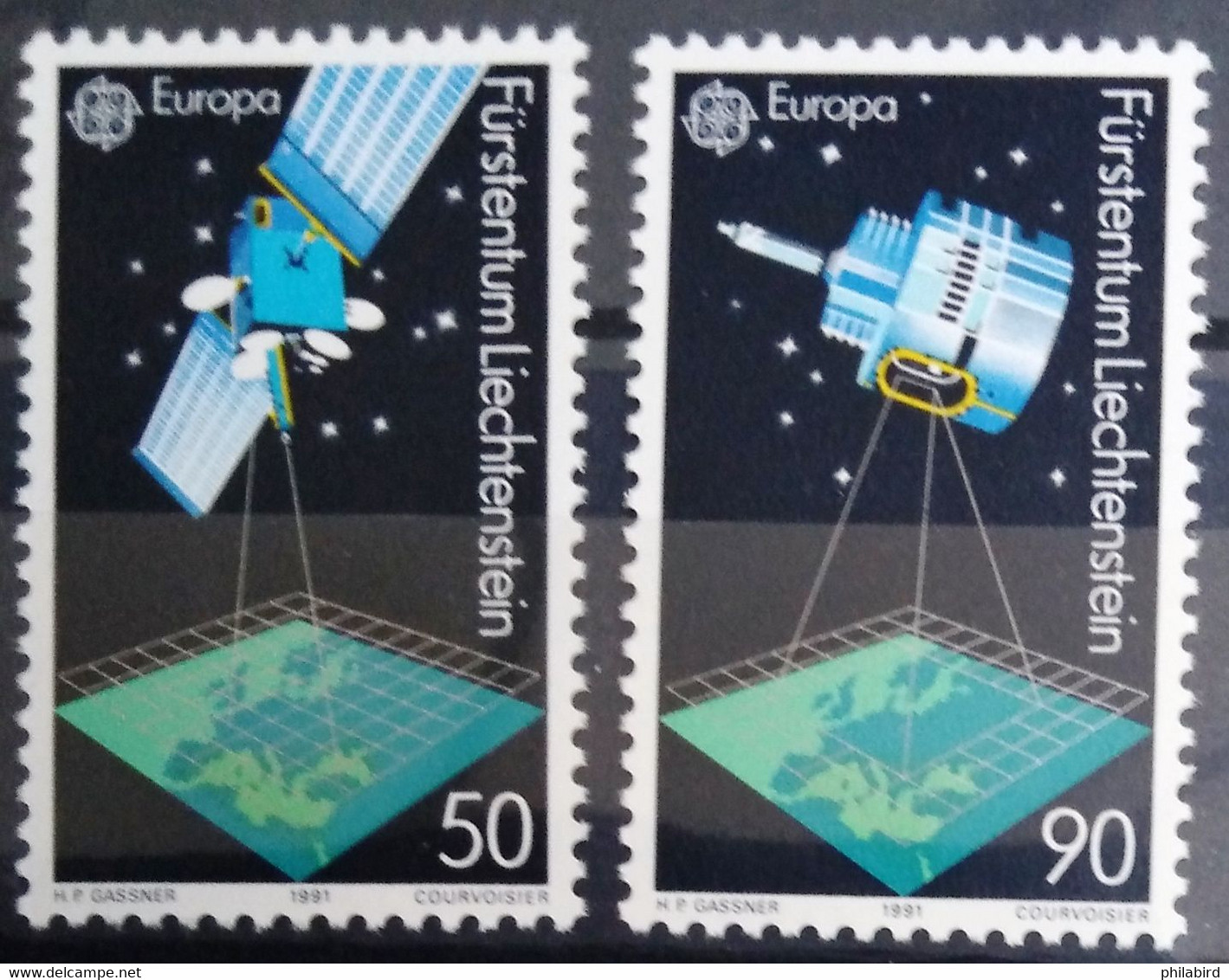 EUROPA 1991 - LIECHTENSTEIN                  N° 952/953                       NEUF** - 1991