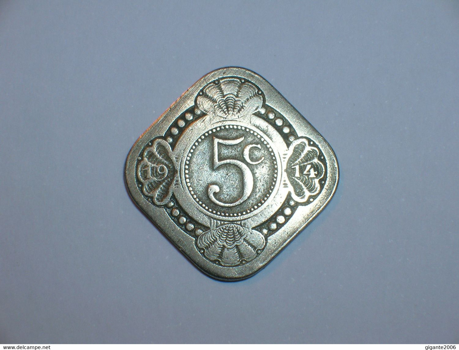 HOLANDA  5 Céntimos  1914 (10335) - 5 Cent