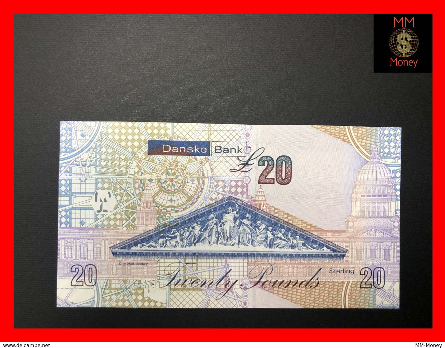 Northern Ireland  "Danske Bank"  20 £  16.10.2012   P. 213   UNC - 20 Pounds