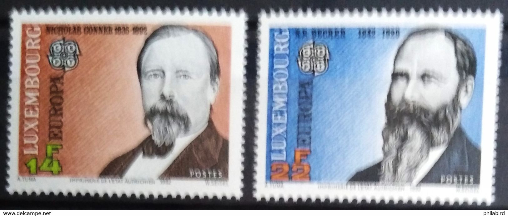 EUROPA 1992 - LUXEMBOURG                    N° 1243/1244                        NEUF** - 1992