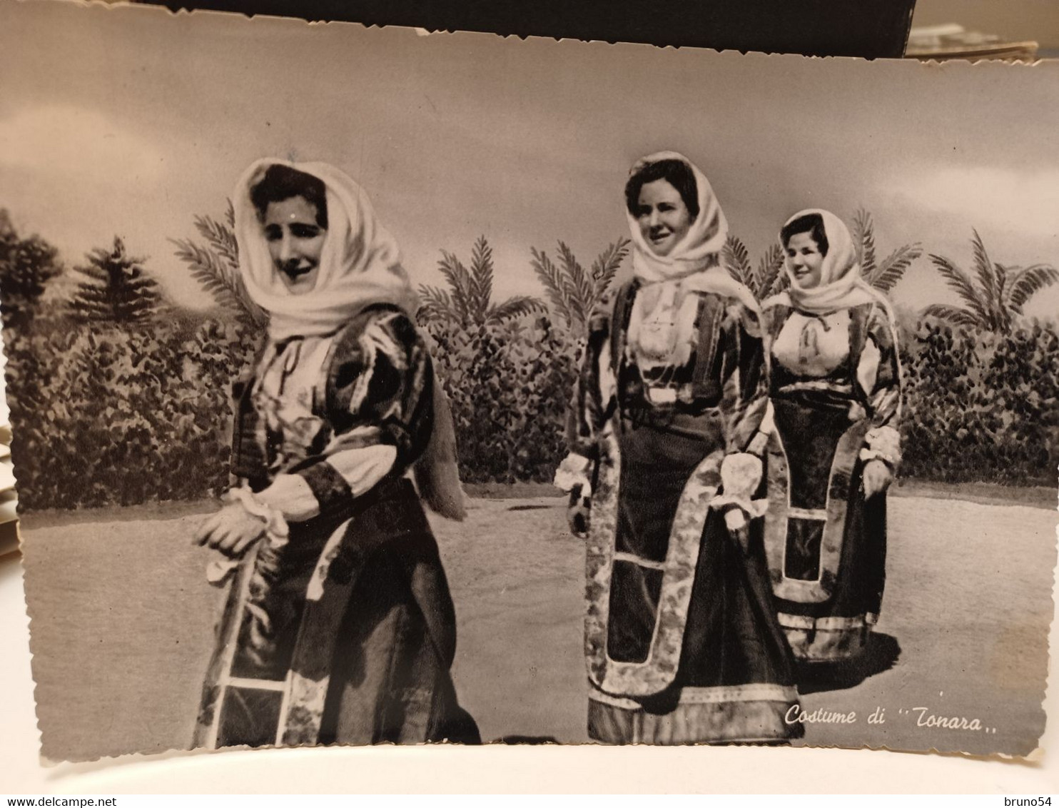Cartolina Costume Di Tanara Provincia Di Nuoro 1954 - Nuoro