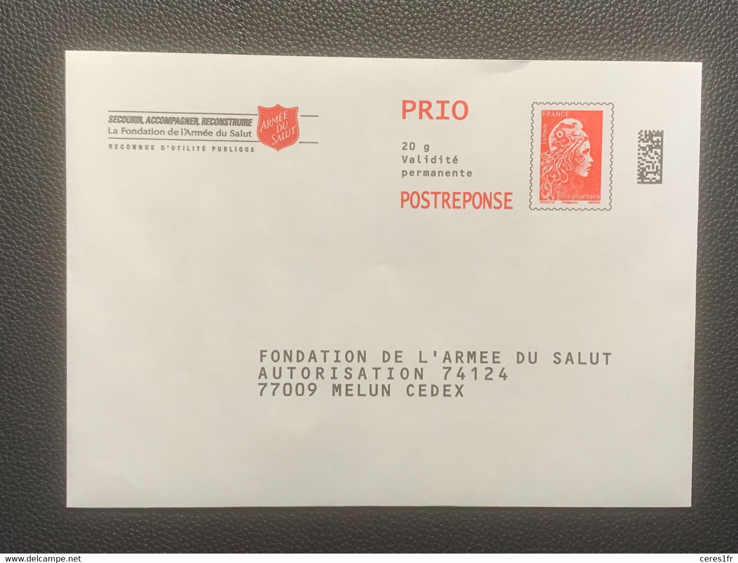 PAP118 - PAP Réponse  Neuf 110x154 Marianne L'Engagé Tarif PRIO Repiqué Armée Du Salut 204377 - Listos A Ser Enviados: Respuesta