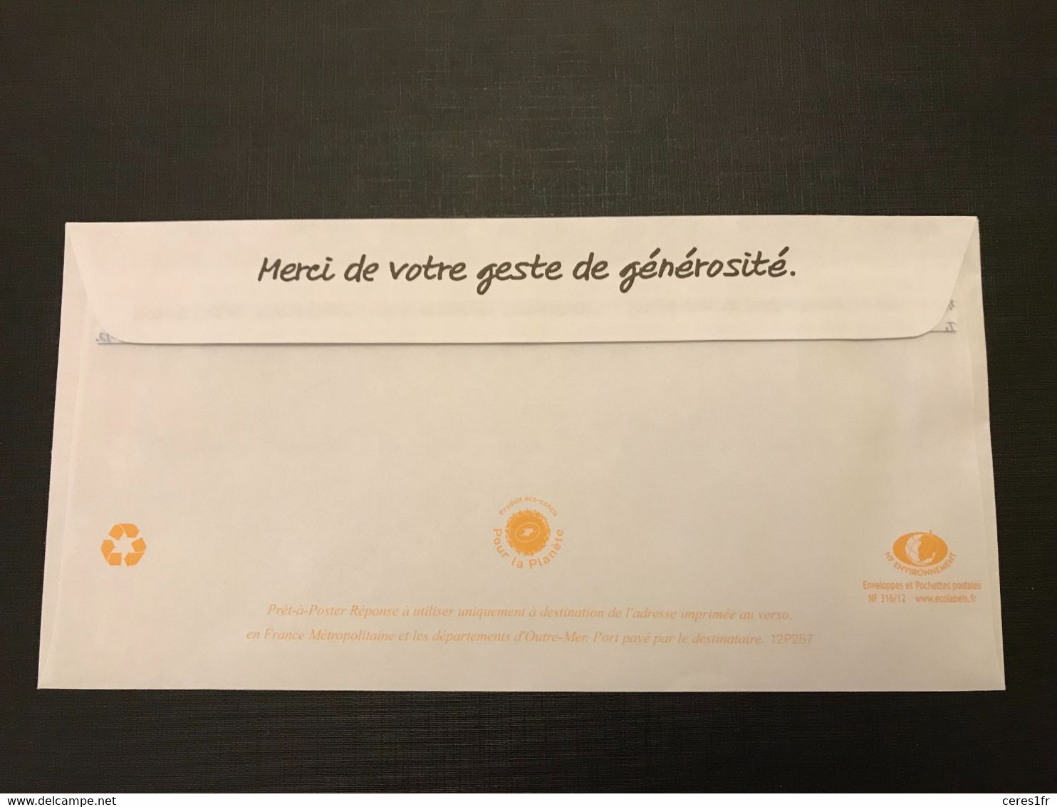 PAP050 - PAP Réponse  Neuf 110x220 Marianne De Beaujeard Tarif LETTRE PRIORITAIRE Repiqué Secours Catholique - Listos Para Enviar: Respuesta /Beaujard