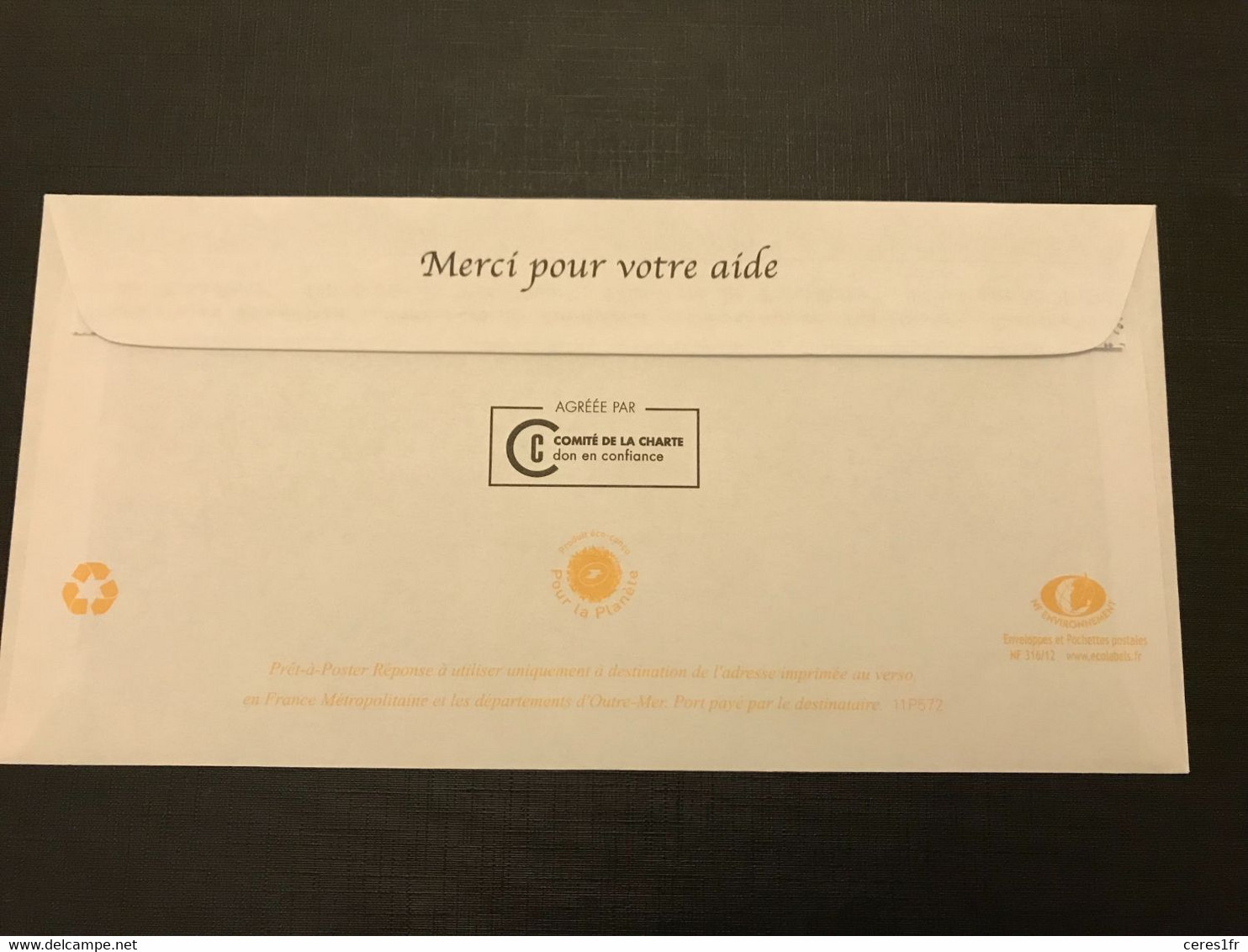 PAP058 - PAP Réponse  Neuf 110x220 Marianne De Beaujeard Tarif LETTRE PRIORITAIRE Repiqué Croix Rouge Francaise 11P572 - Listos Para Enviar: Respuesta /Beaujard